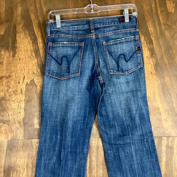 Citizens Of Humanity Womens Jeans Blue Kelly 001 Low Waist Bootcut Stretch 27 - Picture 10 of 12